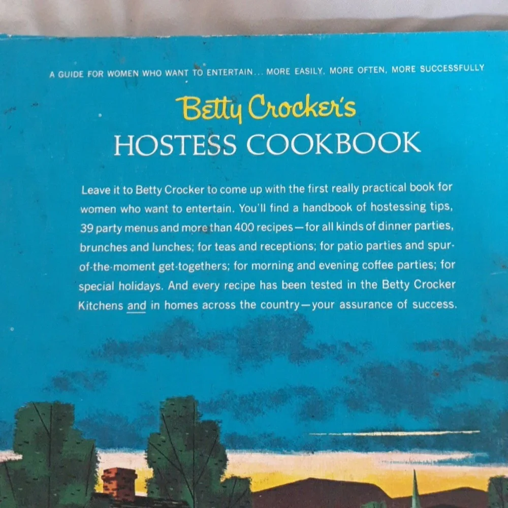 Betty Crocker's Vintage Hostess Cookbook - First Printing, First Edition